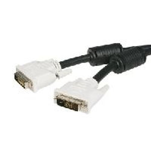 StarTech.com DVI-D Dual Link Digital Video Monitor Cable - Cable DVI - enlace doble - DVI-D (M) - DVI-D (M) - 3 m - noir