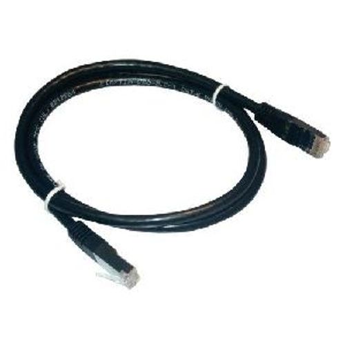 MCL Samar - Cordon de raccordement - RJ-45 (M) pour RJ-45 (M) - 2 m - CAT 5e - noir