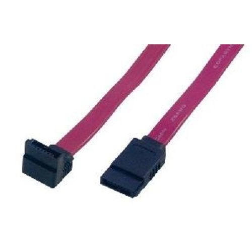 MCL Samar - Câble SATA - Serial ATA 150/300/600 - SATA (F) pour SATA (F) - 50 cm - connecteur à angle droit, connecteur droite