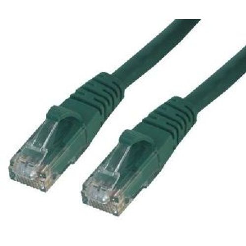MCL Samar - Cordon de raccordement - RJ-45 (M) pour RJ-45 (M) - 2 m - UTP - CAT 6a - vert