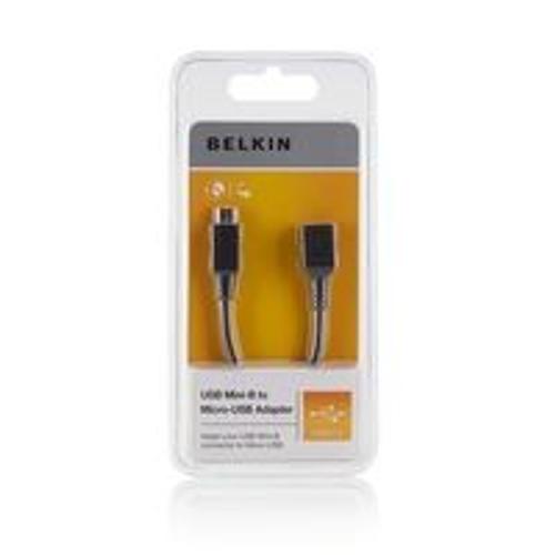 Belkin - Adaptateur USB - mini USB type B (F) pour Micro-USB de type B (M) - USB 2.0