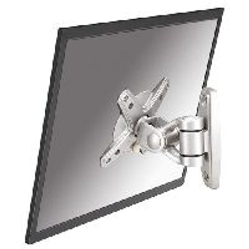 NewStar TV/Monitor Wall Mount (2 pivots & tiltable) FPMA-W1010 - Montage mural pour Écran LCD - argent - Taille d'écran : 10"-30"