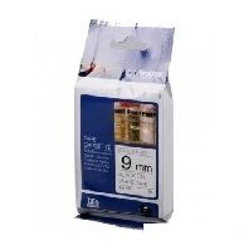 Brother TZN221 - Noir sur blanc - Rouleau (0,9 cm x 8 m) 1 unités bande imprimante - pour P-Touch PT-1100, 1200, 1250, 1750, 18, 1830, 2200, 2400, 2420, 2430, 2700, 9200, PT-GL-200