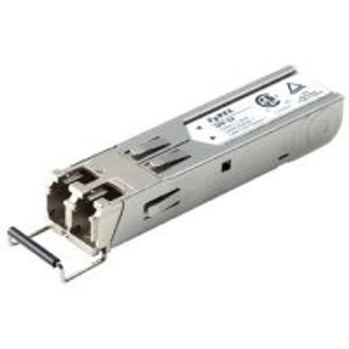 Zyxel - Module transmetteur SFP (mini-GBIC) - GigE - 1000Base-SX - LC multi-mode - jusqu'à 550 m - pour Dimension ES-2024, GS-1116, GS-1124, GS-3012, GS-3012F