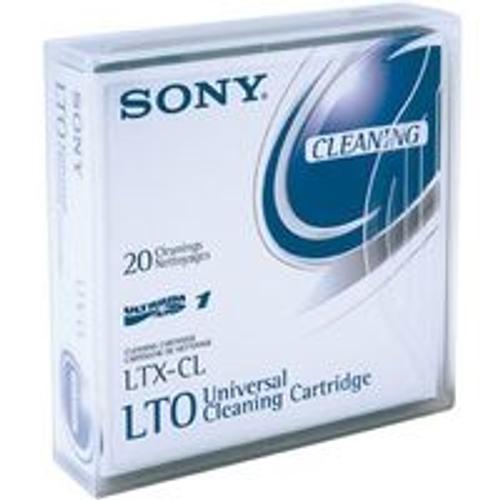 Sony LTX-CL - LTO Ultrium - étiqueté par code à barres - cartouche de nettoyage