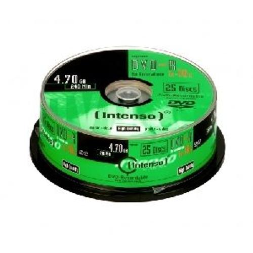 Intenso - 25 x DVD-R - 4.7 Go 16x - spindle