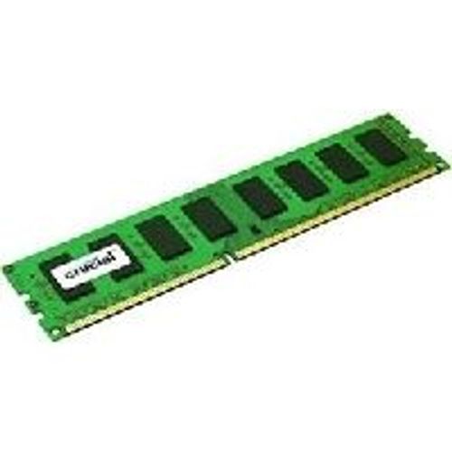 Crucial - DDR3 - module - 4 Go - DIMM 240 broches - 1600 MHz / PC3-12800 - CL11 - 1.5 V - mémoire sans tampon - non ECC