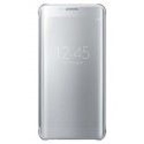 Galaxy S6 Edge Plus Clear View Cover Argent