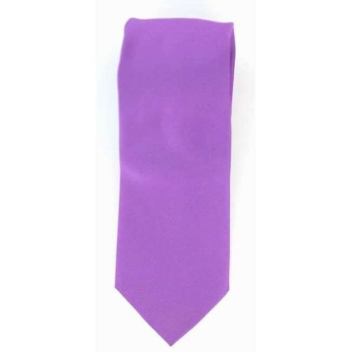 Cotton Park - Cravate 100% Soie Violette - Homme