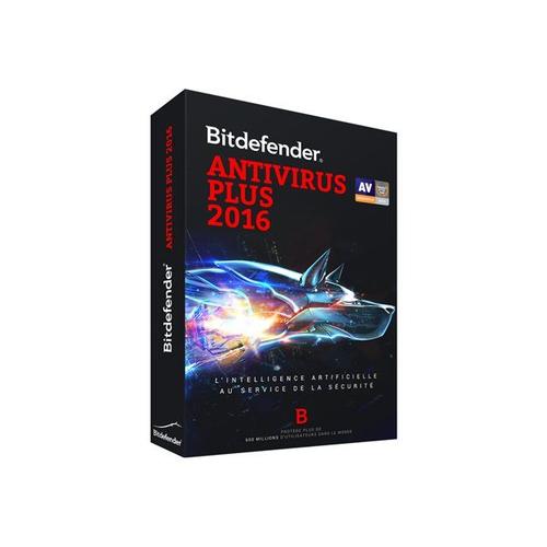 Bitdefender Antivirus Plus 2016 - Version Boîte (1 An) - 1 Pc - Win - Français)