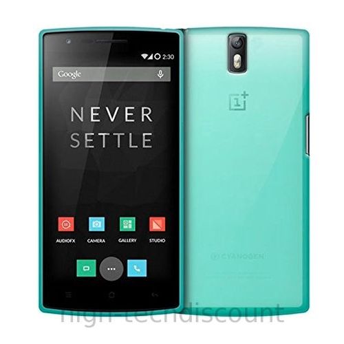 Housse Etui Coque Pochette Silicone Gel Fine Pour Oneplus 2 + Film Ecran - Bleu