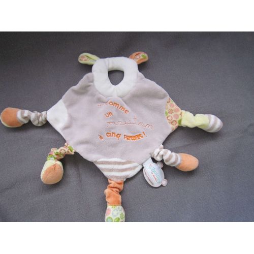 Doudou Plat Les Bouilles De Doudou "Comme Un Mouton À Cinq Pattes"
