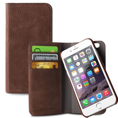 Etui Puro En 2 Parties Détachables Coque + Folio Pour Iphone 6 Plus 5,5 Pouces E