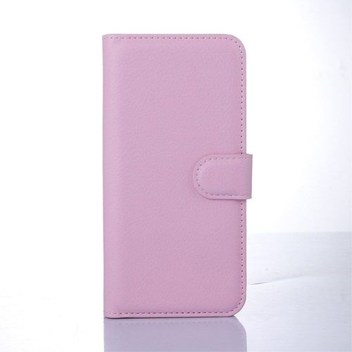 Etui Type Portefeuille Rose Pour Htc One M9 Rabat Latéral Articulé Fonction Stan
