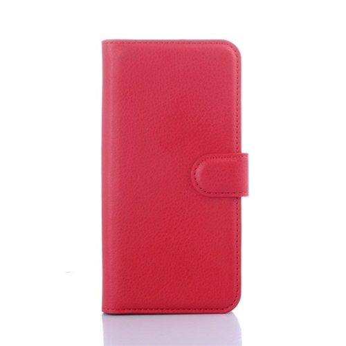 Etui Type Portefeuille Rouge Pour Htc One M9 Rabat Latéral Articulé Fonction Sta