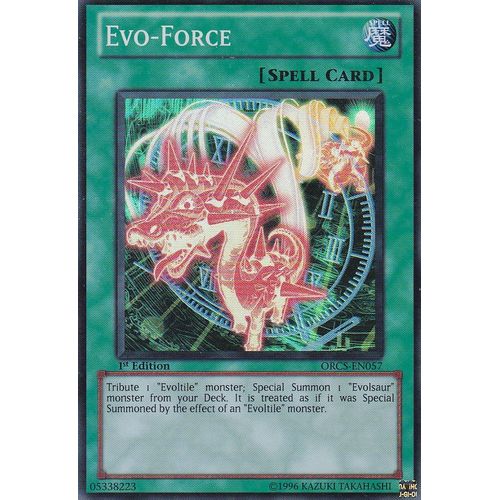 Yu-Gi-Oh - Evo-Force - Orcs-En057 -Super Rare -Order Of Chaos -