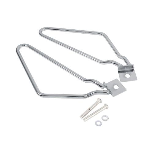 2 Supports De Montage Pour Sacoches De Moto, Argent Pour Xl883/1200 Hd1450/1584