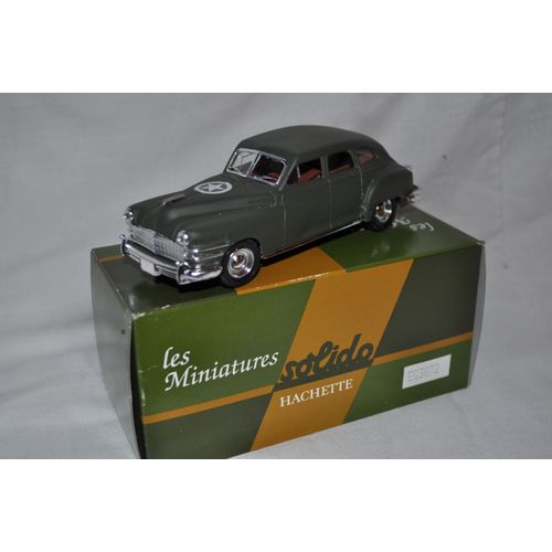 Voiture Militaire Miniature Chrysler Windsor 1948-Solido