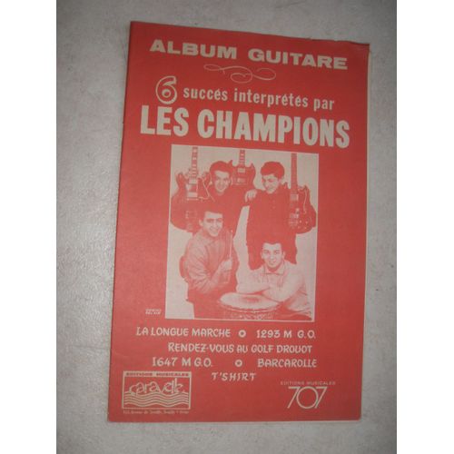 6 Succès Interprétés Par Les Champions. Album Guitare