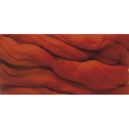 Laine Cardée Mérinos Rouge 50 G - Rayher