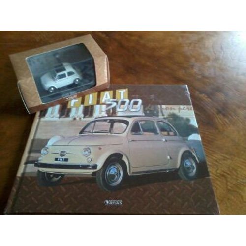 La Fiat 500 De Mon Père  La Voiture + Le Livre-Atlas