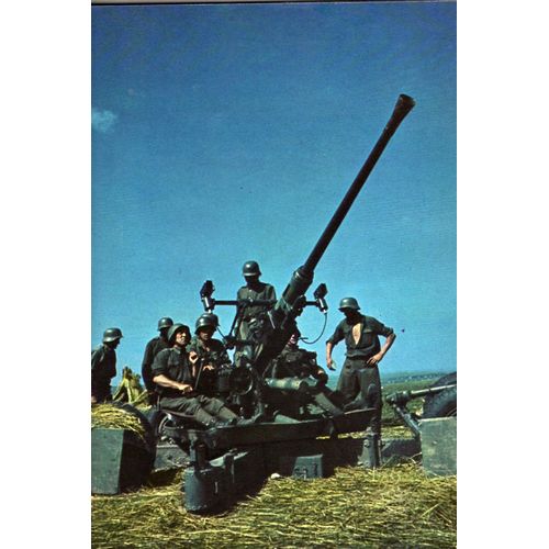 Ww2 - Canon Antiaérien Allemand En Lybie