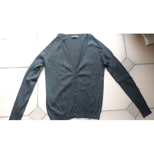 Cardigan Zara Gris