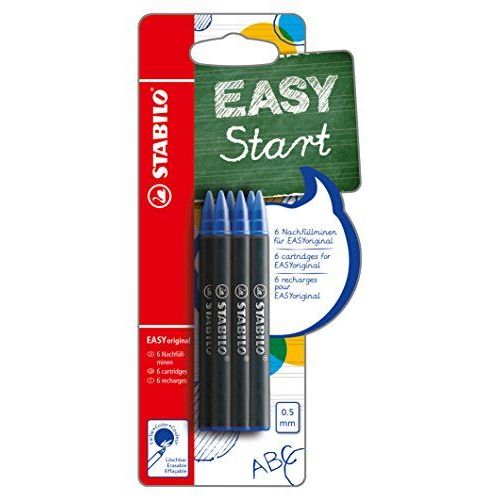 Stabilo B-47374-10 Lot De 6 Encres De Recharge Multicolore