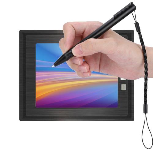 Stylet anti-rayures pour écran tactile résistif, avec corde à ressort, pour navigateur POS PDA