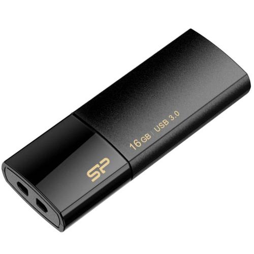 SILICON POWER Blaze B05 - Clé USB - 16 Go - USB 3.0 - noir classique