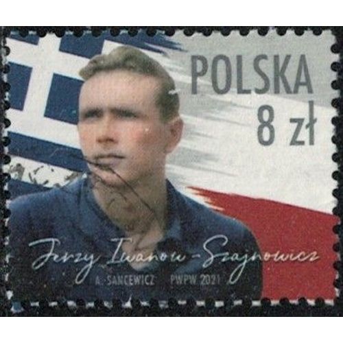 Pologne 2021 Used Jerzy Iwanow-Szajnowicz Athlète Polono-Grec Résistant Y&t Pl 4842 Su