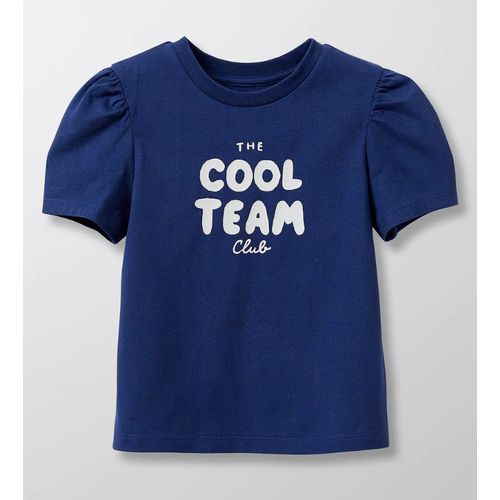 T-Shirt Fille En Coton Bio - Collection Cool Team (Cyrillus)