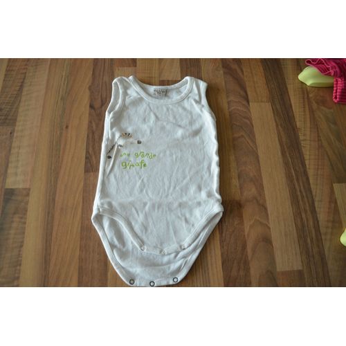 Body Mini Jungle Fille 9 Mois Sans Manches