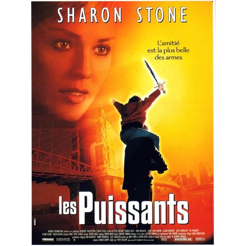 Les Puissants / The Mighty - Affiche Originale De Cinéma - Format 40x60 Cm - Un Film De Peter Chelsom Avec Sharon Stone, Kieran Culkin, Elden Henson, Gena Rowlands - Année 1998