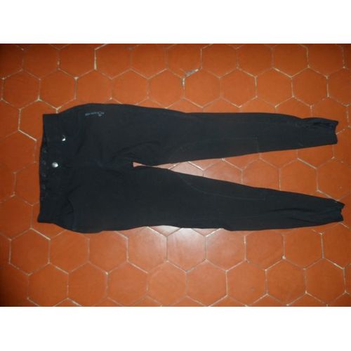Pantalon D'équitation Noir "Riding" Fouganza