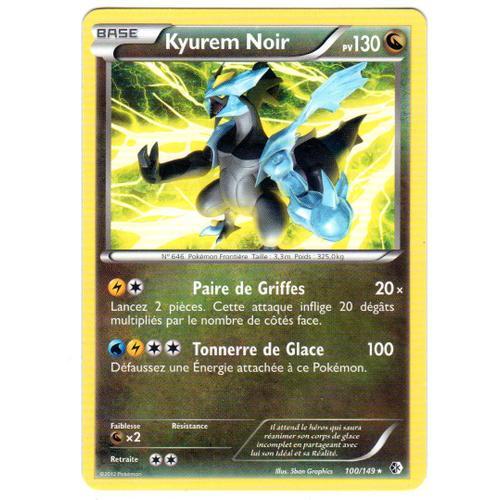 Kyurem Noir 100/149 - Frontières Franchies