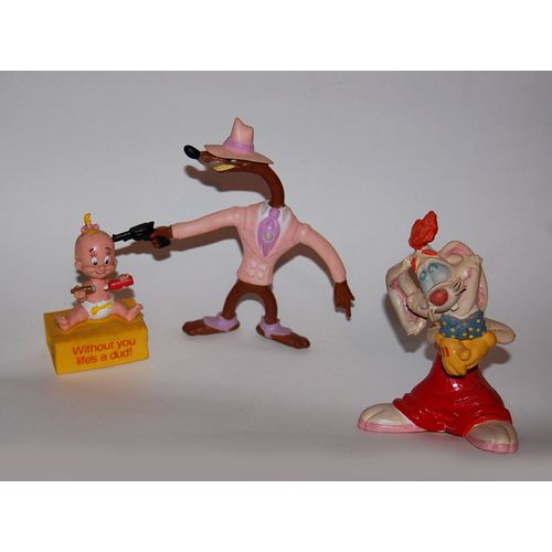 Roger Rabbit Warner  Lot Bébé Gangster Fouine Bandit Mafia 70/80