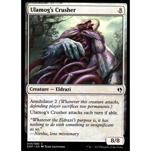 Ulamog's Crusher - Zendikar Vs Eldrazi Vo - C