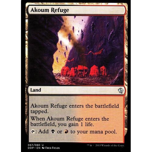 Akoum Refuge - Zendikar Vs Eldrazi Vo - U