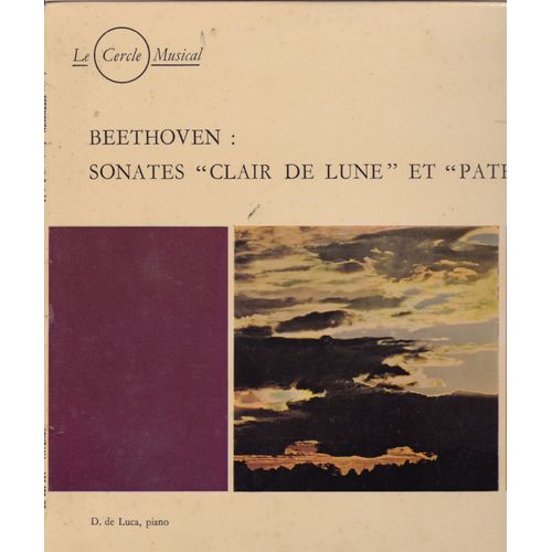 Sonate N° 14 En Ut Dièse Mineur, Op.27 N°2 " Clair De Lune"  Sonate En Ut Mineur, Op.13 "Pathètique"