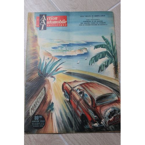 L'action Automobile Et Touristique  N° 1953 : Les Croisières "Fregate" Du Nouvel An,23ème Rallye De Monte Carlo