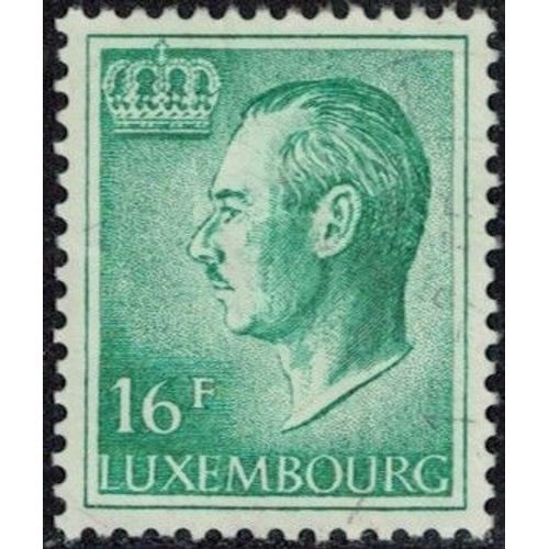 Luxembourg 1983 Oblitéré Used Grand-Duc Jean Profil Gauche Vert Y&t Lu 996a Su