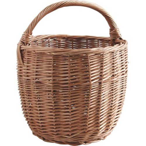 Panier rond en osier buff 30 cm