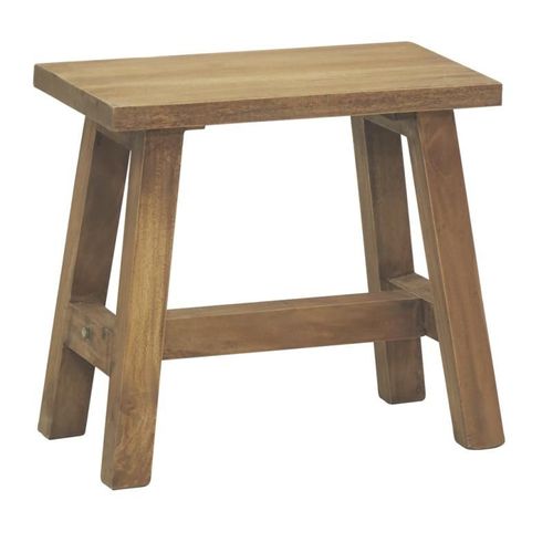 Banc En Acajou Naturel Petit Modèle