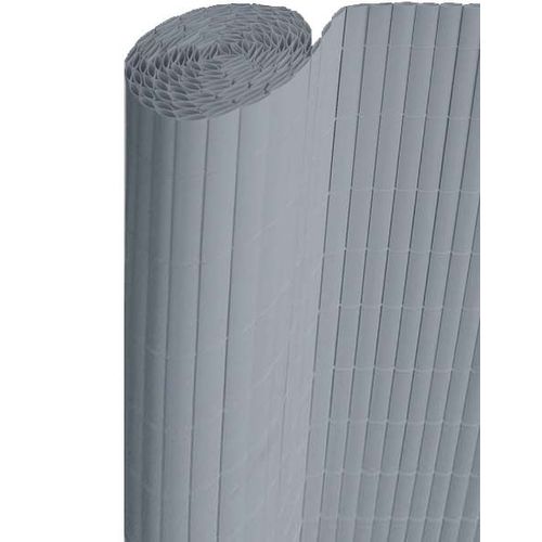 Canisse En Pvc Gris Perle Double Face Qualité + (Lot De 6)