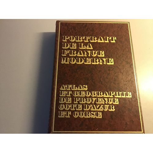 Atlas Et Géographie De Provence Côte D'azur Et Corse