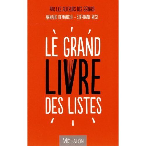Grand Livre Des Listes
