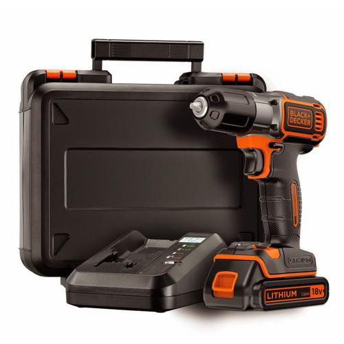 Black & Decker ASD18K Perceuse Visseuse Autosense Autoselect 18V Coffret