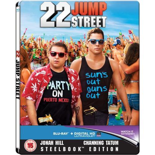 22 Jump Street - Zavvi Exclusive Limited Edition Steelbook Blu-Ray