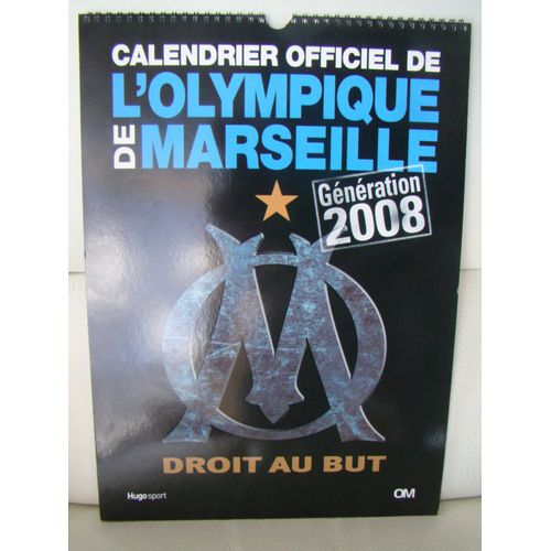 Calendrier Marseille Om - 2008 - 
